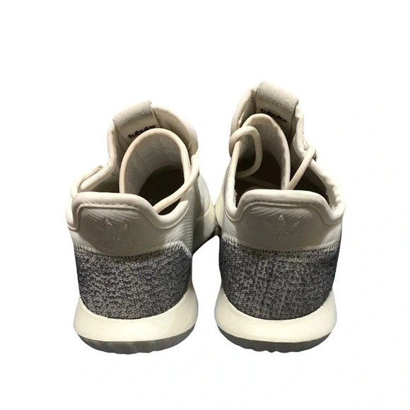 adidas Tubular Shadow Knit Gray & White Athletic Running Shoes 7.5 Women’s - Picture 5 of 8